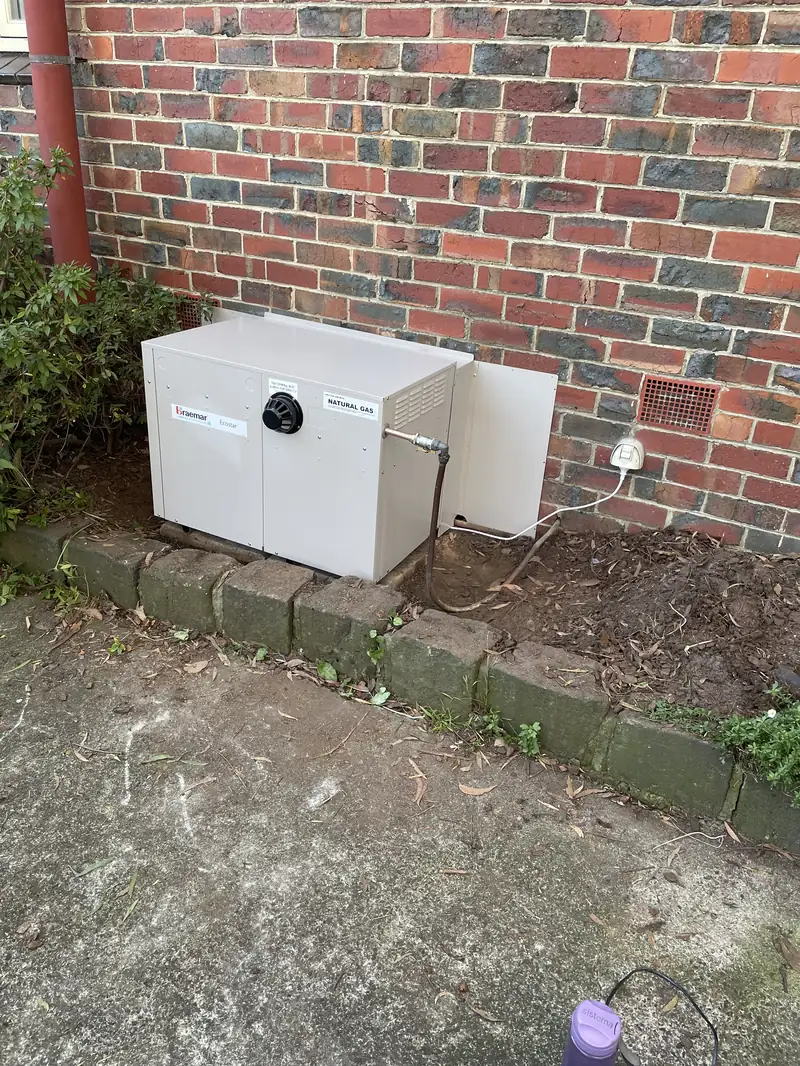 Gas Heater Installation